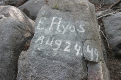 Aug, 24, 1849 . About the time gold was discovered in the mother lode.